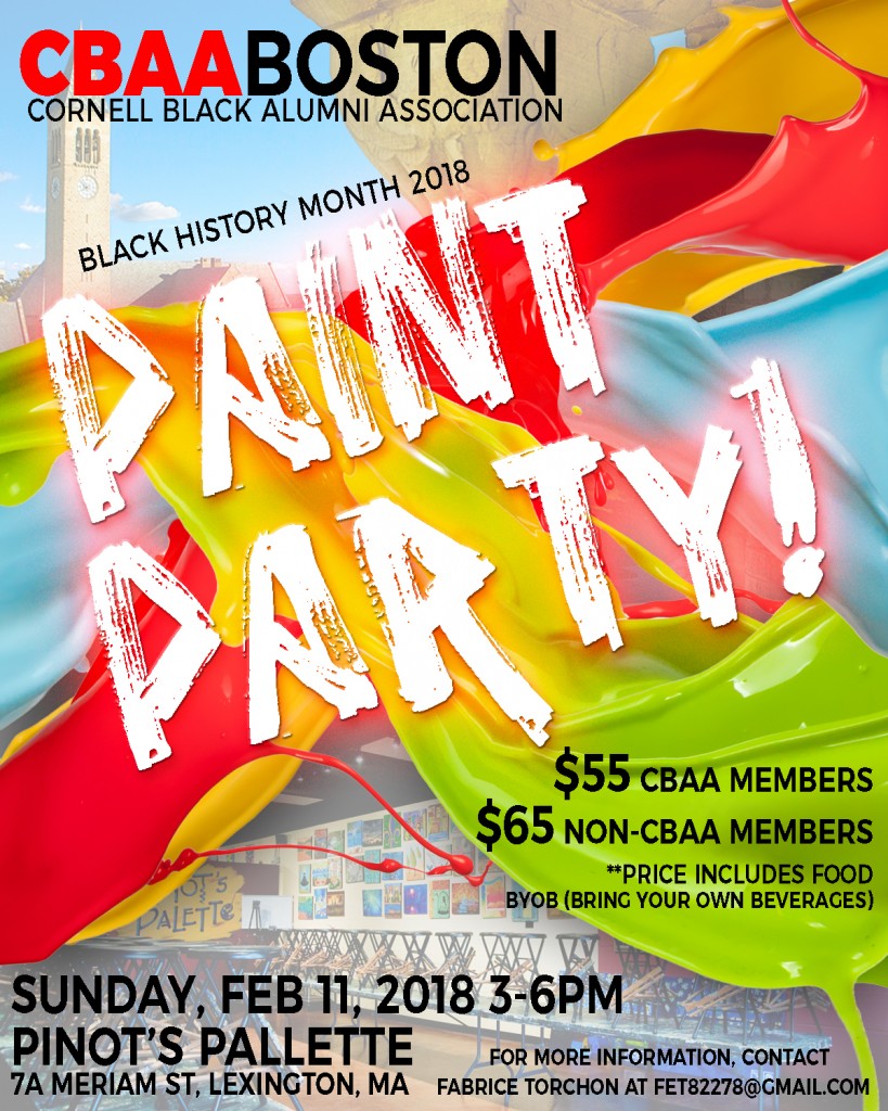 CBAA Boston Paint Party